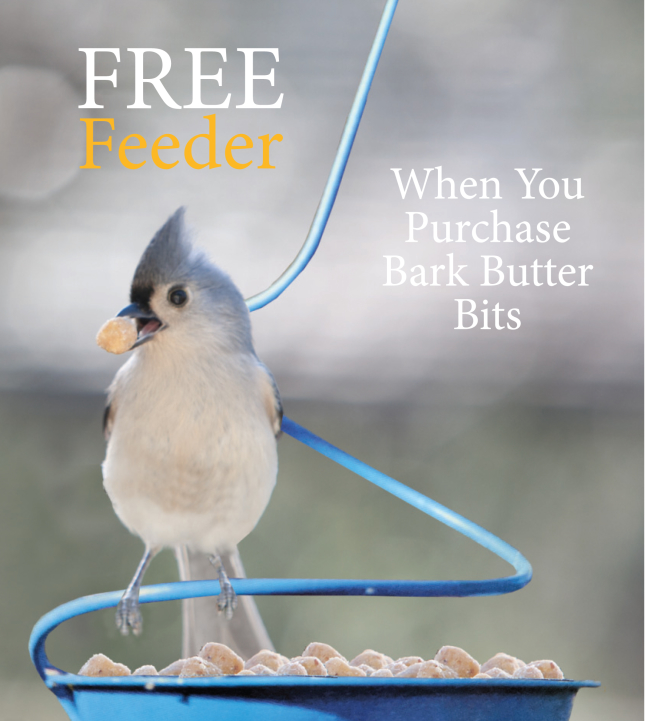 Free Feeder w Bark Butter Bits Purchase